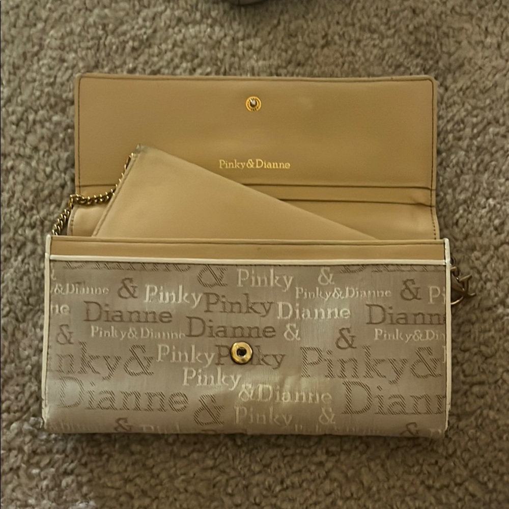 Pinky & Dianne Beige Wallet